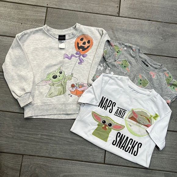 Disney Baby Yoda bundle size 4 - Picture 1 of 7